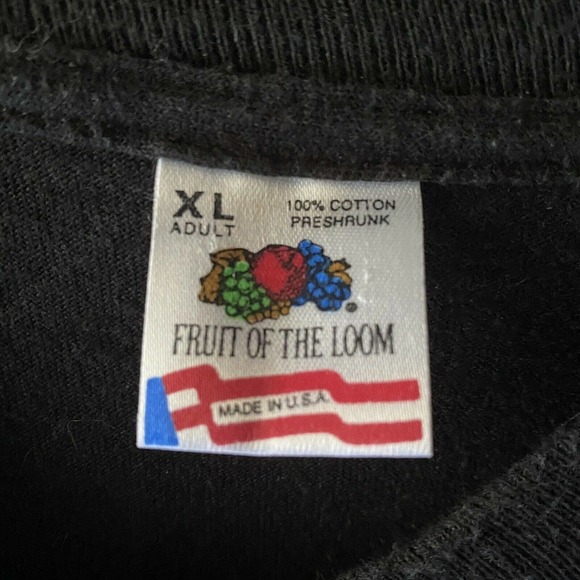 Grand Ole Opry Vtg Graphic Tee Size XL Black Single Stitch T Shirt - Picture 6 of 6